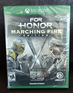SEALED~XBOX ONE~FOR HONOR: MARCHING FIRE EDITION~4K Ultra HD~INTERNET RQD~"M" - Picture 1 of 3