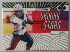 2019 Panini Illusions Shining Stars Green Saints Alvin Kamara 103/149 - Picture 1 of 2