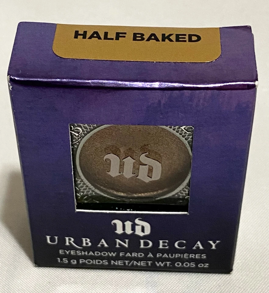 Urban Decay Eyeshadow Single Half Baked Full Size 100 Authentic