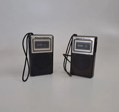 Vintage 2 Radio National Panasonic R 1019 As-Is For Repair  - Image 1 of 4