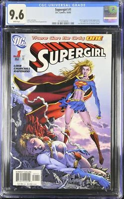 Supergirl 1 CGC 9.6 2005 4554254006 JSA & Solomon Grundy - Image 1 of 2