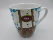 Ebos Lederhosen Dirndl Fine Porcelain Coffee Mug Bavaria
