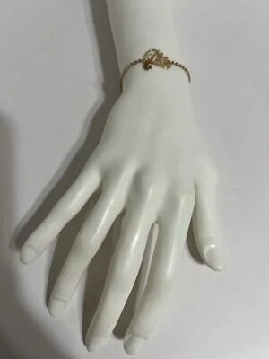 Pulsera de Colección Christian Dior por John Galliano Oro Logo Foto 1 de 4