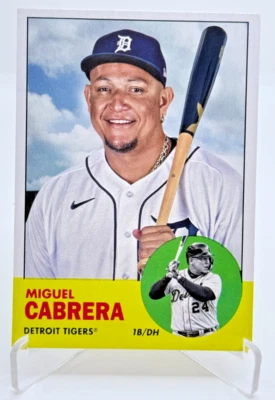 Miguel Cabrera 2022 Topps Archives Base Portrait Card #52 Detroit Tigers - Image 1 of 2
