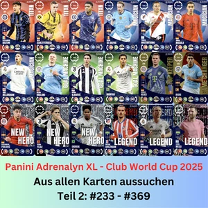 Panini Adrenalyn XL - FIFA Club World Cup ⚽️ Mundial 2025 - Tarjetas individuales #233 - 369 ⚽ - Imagen 1 de 153