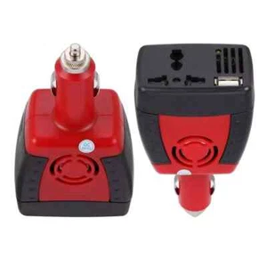 Inversor de corriente para coche 150W DC 12V a CA 110V y USB. Protección contra cortocircuitos - Imagen 1 de 7