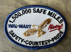 WalMart 1,500,000 Safe Miles Trucking Patch Vintage