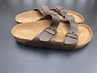 Birkenstock Arizona Sandal Size 44 Brown (Mocha) Leather M11