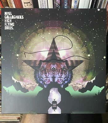 Noel Gallagher SIGNED Black Star Dancing RARE Oasis Vinyl Record LP — 第 1/2 张图片