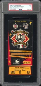 1994 MLB All-Star Game Pittsburgh PA Ticket Stub Griffey 3 RBI Bonds Gwynn PSA 3 - Picture 1 of 3