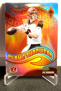 2021 Joe Burrow Panini Phoenix Silver Flame Throwers #FT-5 - Picture 1 of 2