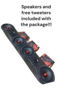 Universal 38" Soundbar Pod + 4 Ds18 Pro 6,5 Top Angebot Paket!!!! 6,5 Ds18 - Bild 1 von 10
