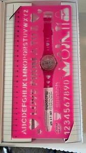 Swatch Love With All The Alphabet GZ354 Pack Standard Gents 34mm Valentines NOS - Picture 1 of 10