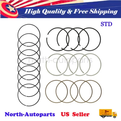 New STD Piston Rings For 07-13 Toyota Camry RAV4 Scion tC Lexus 2.4 2AZFE L4 Foto 1 de 4