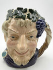 Royal Doulton Large Character Jug Bacchus D6499 Hand Painted Porcelain
