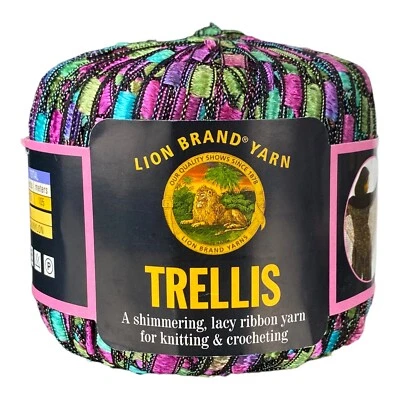 Enrejado marca León ☆ Hilo de cinta de encaje brillante ☆ VIDRIERAS ☆ Nuevo Foto 1 de 4