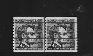 Scarce #1303a VF MINT NH PRECANCELED "SEATTLE WASH." JL Pair, Slight ink offset - Picture 1 of 2