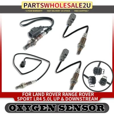 Sensor de oxígeno 4 piezas para Land Rover LR4 Range Rover Sport 2010 2011-2013 V8 5,0 L Foto 1 de 4