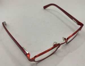 UNBRANDED EYEGLASSES FRAMES ONLY RED FULL RIM 45-17-135 - Picture 1 of 8