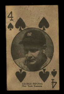 1927 Playing Cards (W560) George Pipgras New York Yankees - Picture 1 of 2