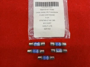 Eaton Bussmann INDICATING FUSE-MIN-5 5A 250V FUSE 5920-00-877-8389 - Picture 1 of 2