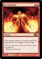 WOTC MtG M11 Reverberate (R) EX