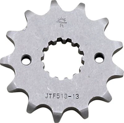 For Suzuki GS 450 L 1985-1987 JT Silver Front Sprocket 13T 530 JTF513.13 - Image 1 of 4
