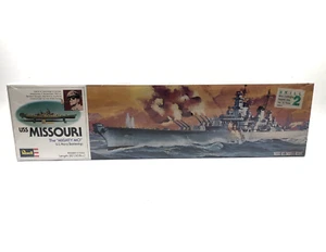 Revell USS Missouri H-301 Modellbausatz 1977 - The Mighty MO U.S Navy Battleship - Bild 1 von 5