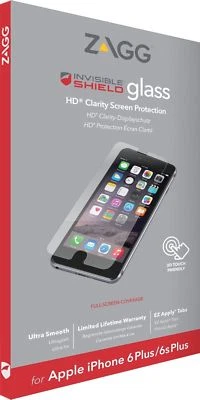 Zagg InvisibleShield for Apple iPhone 6 PLUS 6S PLUS Glass Screen Protector - Image 1 of 2