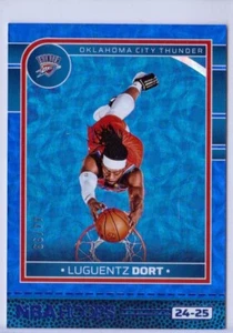 2024-25 NBA Hoops Blue Scope ##219 Luguentz Dort - 44/99 - Oklahoma City Thunder - Picture 1 of 2