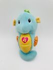 Fisher Price Soothe And Glow Seahorse Blue 2012 Musical Lights Ocean  Glow Worm