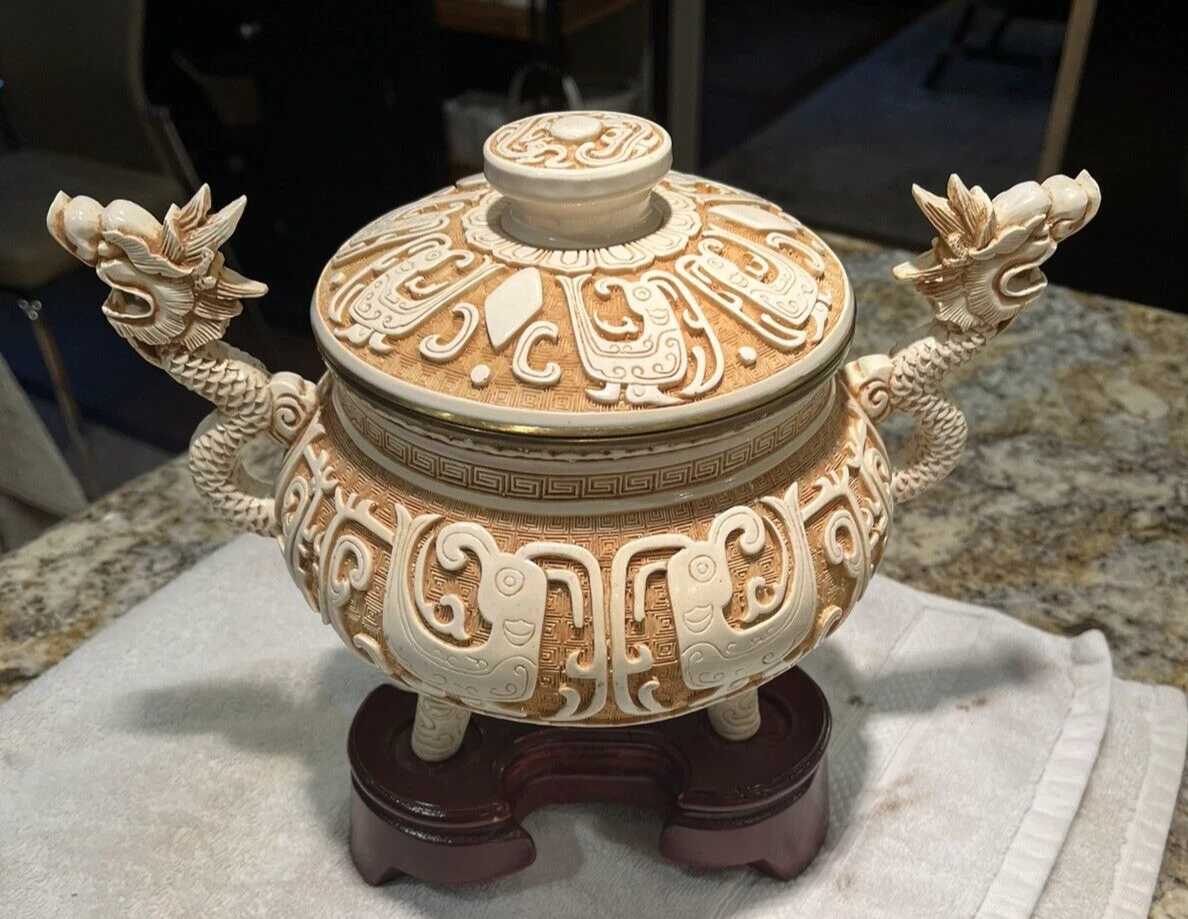 象牙色碗亚洲古董| eBay