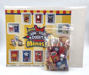 Comida Chatarra Doody PAQUETES LOCOS mini juego de parodia cápsula juguete con tarjeta de exhibición - Imagen 1 de 8