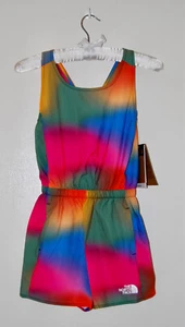 NWT The North Face Girls Multicolor Amphibious Slvls Romper sz S XL - Picture 1 of 15