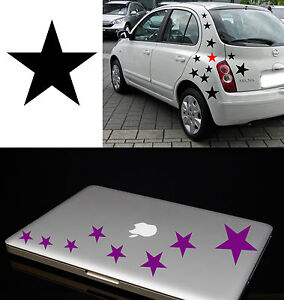 Vinyl sticker cut STAR high quality outdoor/indoor. STARS Estrellas