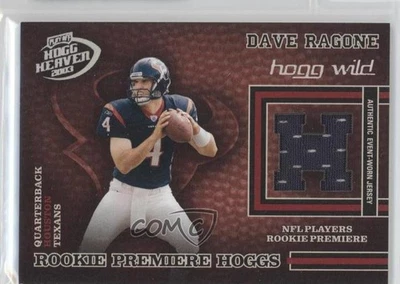 2003 Playoff Hogg Heaven Premiere Hoggs Wild /25 Dave Ragone #220 Rookie RC - Image 1 of 2