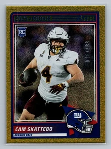 Cam Skattebo 2025 Score #1 Dots Gold #/499 RC - Imagen 1 de 2