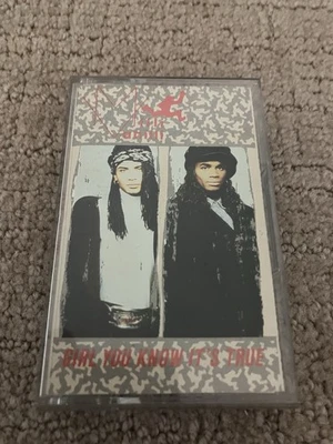 MILLI VANILLI GIRL ВЫ ЗНАЕТЕ, ЧТО ЭТО ПРАВДА АУДИО КАССЕТА 1989 ARISTA ЗАПИСИ ИЗЯЩНЫЙ! - Изображение 1 из 4