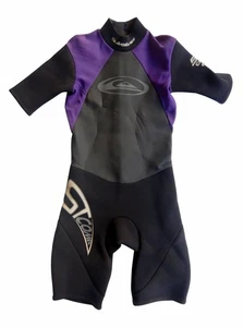 Quiksilver Australia 'ST Comp' Men's Vintage Black Surfing Wetsuit - Size Large - Picture 1 of 15