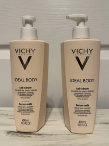 Vichy Ideal Body Serum Milk 13.5 FL Oz 400 ml NEW Lot of 2 - Picture 1 of 2