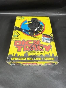 1990 Topps Dick Tracy Movie Cards Box 36 Packs BBCE Verified Wrapped Sealed - Bild 1 von 4