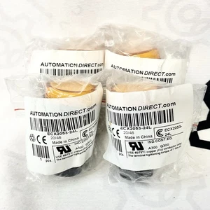 (Lot Of 4) Automation Direct ECX2053-24L LED Indicating Light 24V Panel Mount - Picture 1 of 5