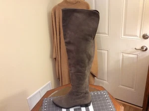 Aldo Overknee Stiefel braun Micro Wildleder Größe 8,5 M - Bild 1 von 11