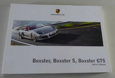 Owner ´S Manual Porsche Boxster / S / GTS Año Modelo 2015 Stand 02/2014 - Imagen 1 de 4