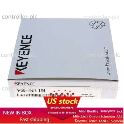 1pcs NEW For Digital Fiber Sensor Optic Amplifier Cable Keyence FS-N11N FSN11N - Image 1 of 4