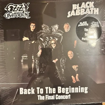 Ozzy Osbourne & Black Sabbath Back To The Beginning LIVE Vinyl 2 LP