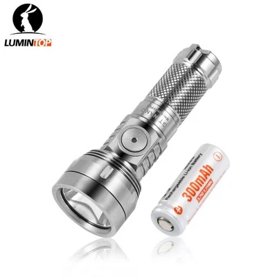 Lumintop GT Nano 3.0 Raw Titanium 700lm - Mini linterna EDC recargable USB‐C Foto 1 de 4
