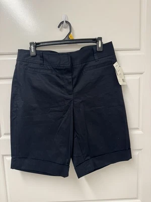 Pantalones Cortos Liz Claiborne New York Jackie Para Mujer Talla 12 Bermudas NUEVOS CON ETIQUETAS $49 A7 Foto 1 de 4