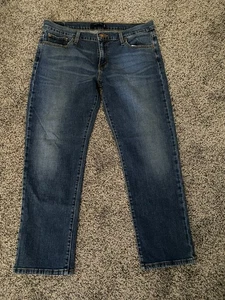 Vintage Levis Jeans 513 Boyfriend 11 Juniors Stretch Blue Denim Made Cambodia  - Picture 1 of 6