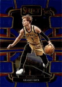 2023-24 Panini Select - Concourse Gradey Dick #90 Blue (RC) - Picture 1 of 2